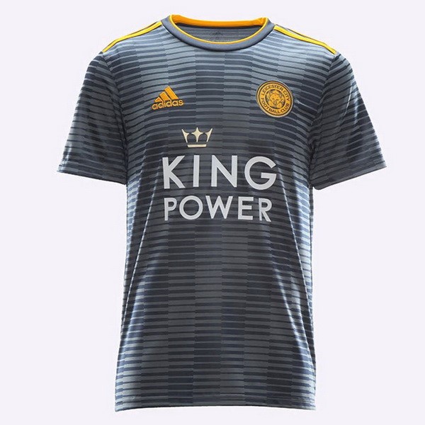 Camiseta Leicester City Tailandia 2ª 2018/19 Gris